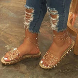 Casual Rivets Round Out Door Shoes