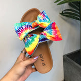 Fashion Casual Hollowed Out With Bow Comfortable Slippers