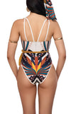 Sexy Hollowed-out One-piece Swimwears