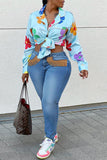 Fashion Street Solid Tassel Plus Size Jeans