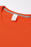 Fashion Casual Print Split Joint O Neck T-Shirts