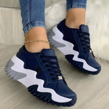 Casual Sportswear Daily Patchwork Contrast Round Keep Warm Comfortable Shoes