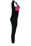 Fashion Casual Black Sleeveless Jumpsuit