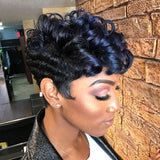Fashion Personality Short Curly Wigs