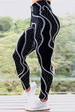 Fashion Sexy Printed Sports Trousers
