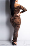 Sexy Fashion bandage Asymmetrical Solid Geometric Long Sleeve one word collar Jumpsuits