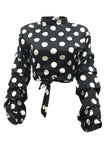 Trendy Dots Printed Blouses
