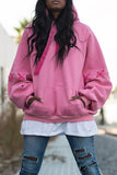 Casual Draw String Cotton Hoodies