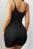 Sexy Casual Solid Backless Bustiers