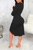 Fashion Sexy Cap Sleeve Long Sleeves V Neck Princess Dress Mini Patchwork hollow out Solid