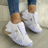 Casual Sportswear Daily Patchwork Contrast Round Keep Warm Comfortable Shoes