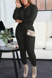 Fashion Casual Solid Pullovers Hooded Collar Long Sleeve Regular Sleeve Regular Two Pieces