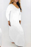 Fashion Temperament Commuter White Dress