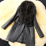 Casual Long Sleeve Faux Fur Coat